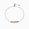 Bracelets|Effy Jewelry Seaside 14K Tri Color Gold Diamond Starfish Bracelet, 0.28 TCW