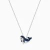 Necklaces & Pendants|BH Multi Seaside 14K White Gold Sapphire and Diamond Whale Pendant