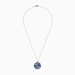 Necklaces & Pendants|Effy Jewelry Seaside 14K White Gold Sapphire u0026 Diamond Starfish Pendant, 5.74 TCW