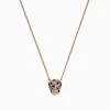 Necklaces & Pendants|Effy Jewelry Signature 14K Rose Gold Diamond and Tsavorite Garnet Mini Pendant, 0.18 TCW