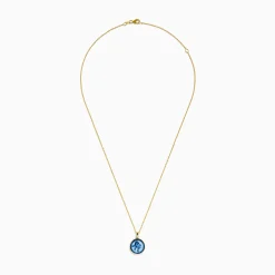 Necklaces & Pendants|Effy Jewelry Signature 14K Yellow Gold Agate Cameo Panther Pendant
