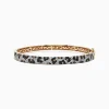 Bracelets|BH Multi Signature 14K Yellow Gold Diamond Panther Spot Bangle