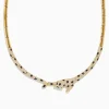 Necklaces & Pendants|Effy Jewelry Signature 14K Yellow Gold Diamond and Emerald Panther Necklace