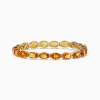 Bracelets|Effy Jewelry Sunset 14K Yellow Gold Citrine Tennis Bracelet 19.15 TCW