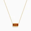 Necklaces & Pendants|BH Multi Sunset 14K Yellow Gold Citrine and Diamond Necklace
