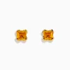Earrings|BH Multi Sunset 14K Yellow Gold Citrine Stud Earrings