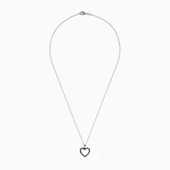 Necklaces & Pendants|Effy Jewelry Watercolors 925 Sterling Silver Multi Sapphire and Tsavorite Heart Pendant