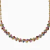 Necklaces & Pendants|BH Watercolors 14K Gold Multi Sapphire u0026 Diamond Necklace, 12.94 TCW