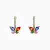 Earrings|Effy Jewelry Watercolors 14K Gold Sapphire u0026 Diamond Butterfly Earrings, 2.97 TCW