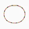 Bracelets|Effy Jewelry Watercolors 14K Yellow Gold Multi Sapphire Tennis Bracelet